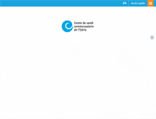 Tablet Screenshot of cscestrie.on.ca